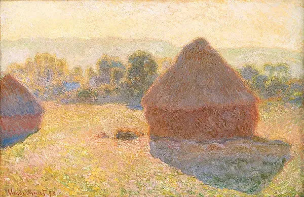 Жатвы, середина дня - Клод Моне