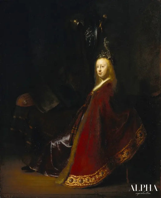 Minerva - Rembrandt van Rijn - Reproductions de tableaux et peintures haut de gamme