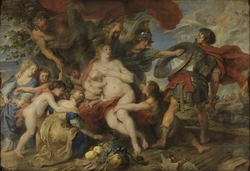 Минотавр защищает плодородие Марса - Питер Пауль Рубенс