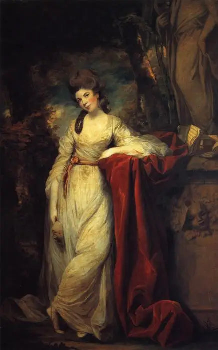 Миссис Абингтон (около 1737–1815), в роли комической музы - Джошуа Рейнольдс
