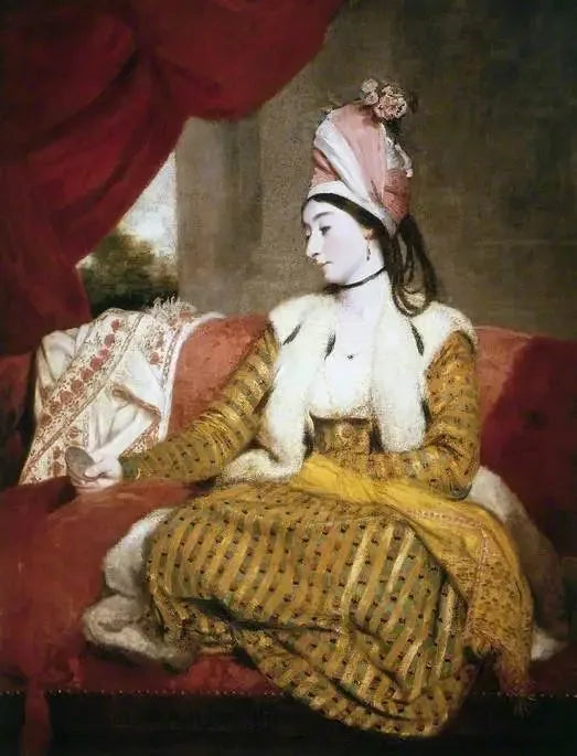 Мадам Болдуин (1763–1839), в восточной одежде - Джошуа Рейнольдс
