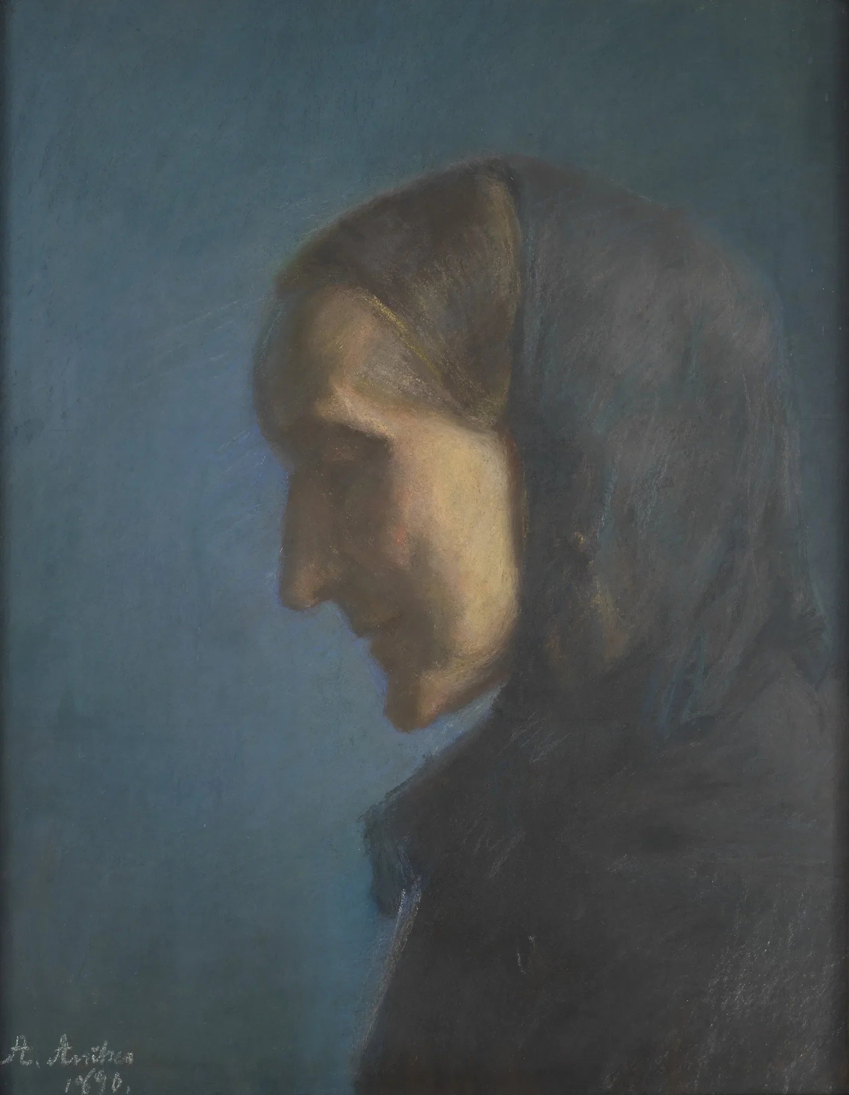 Mme Brøndum - Anna Ancher image 1 reproduction de peinture à l’huile