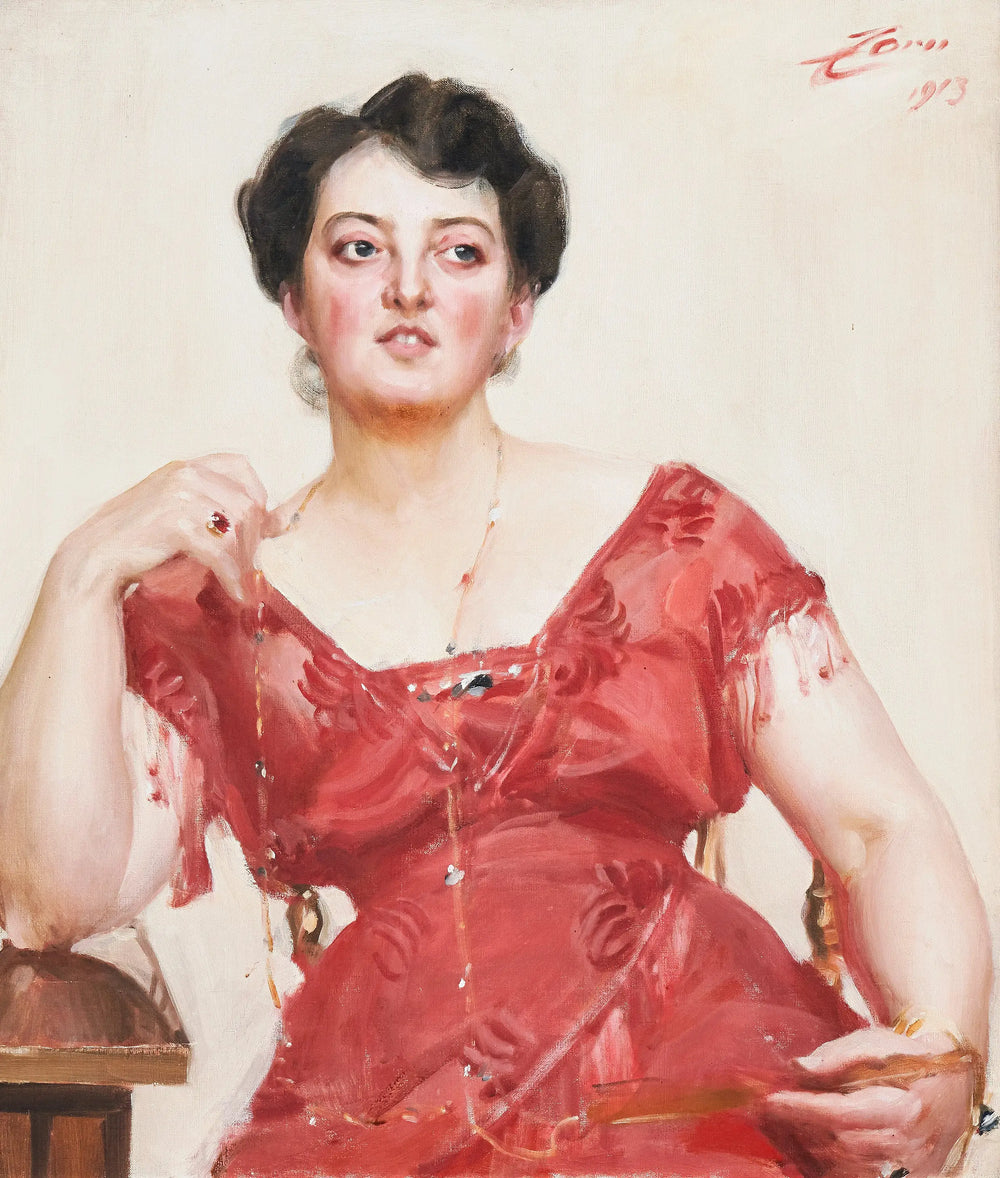 Mme Dagny Pineus - Anders Zorn - Alpha Reproduction