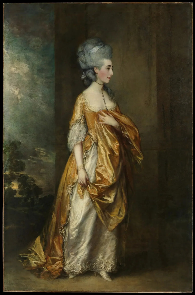 г-жа Грейс Далримпл Эллиотт (1754 ?–1823) - Томас Гейнсборо