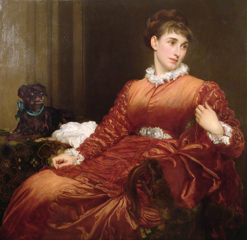 Mme H. Evans Gordon née May Sartoris - Frederic Leighton - Alpha Reproduction