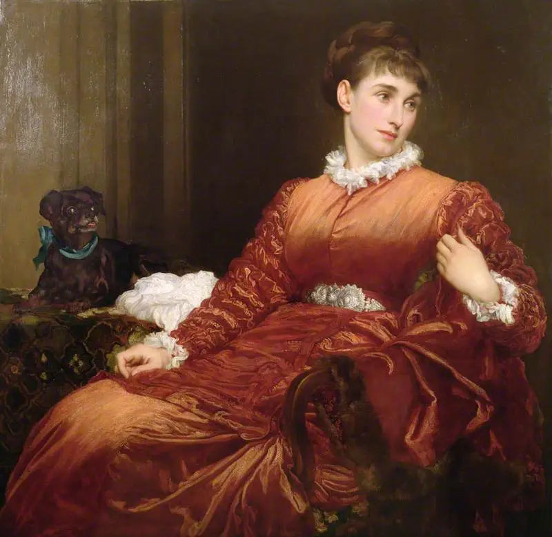Mme H. Evans Gordon née May Sartoris - Frederic Leighton - Alpha Reproduction