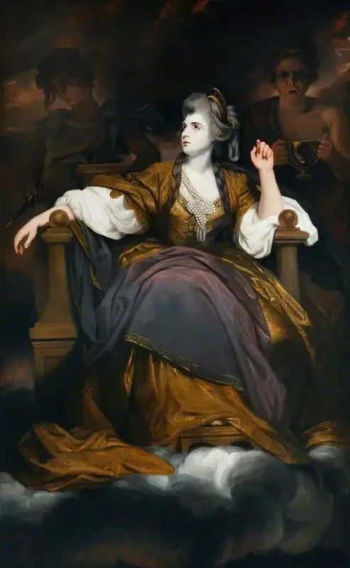 Мадам Сара Сиддонс, урождённая Кембл (1755–1831), в роли «Трагическая муза» - Джошуа Рейнольдс
