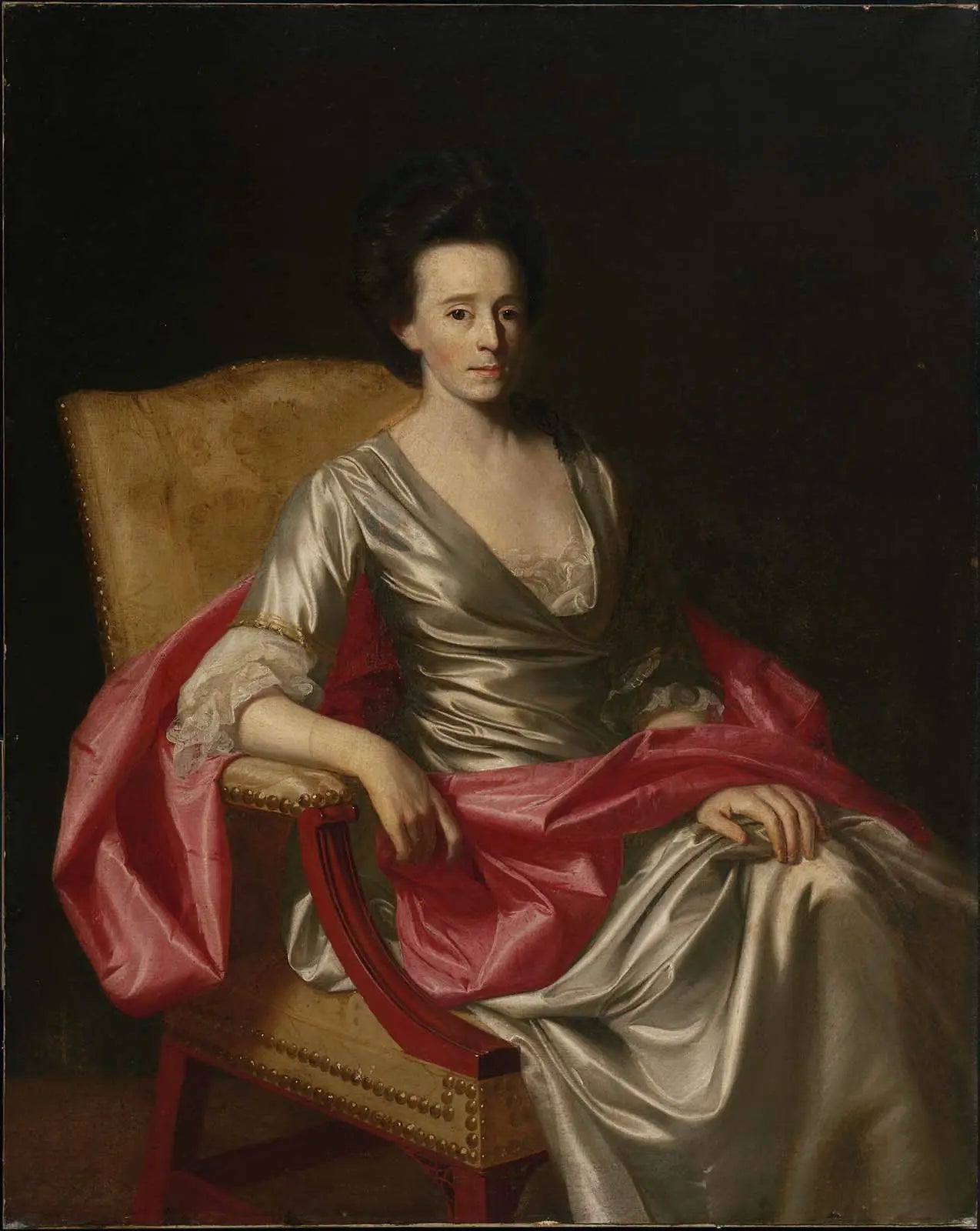 Mme Timothy Rogers (Lucy Boylston) - John Singleton Copley image 1 reproduction d’œuvre d’art à l’huile