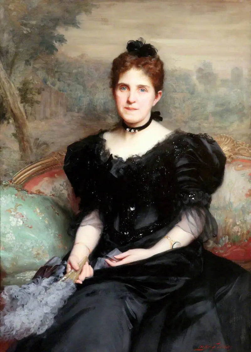 г-жа Уильям Хескет Левер (ок. 1851–1913), позже первая леди Левер - Люк Филдс