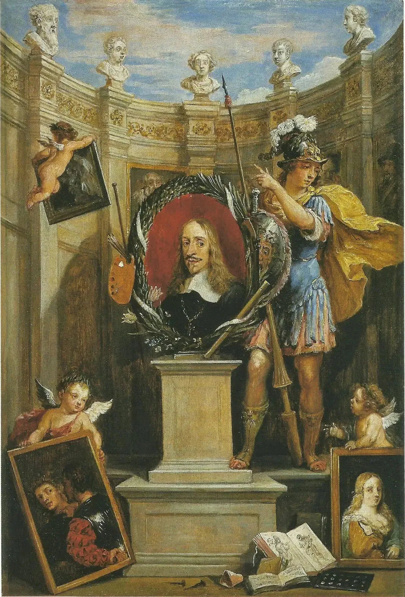 Модель для Theatrum Pictorium - Давид Теньер младший