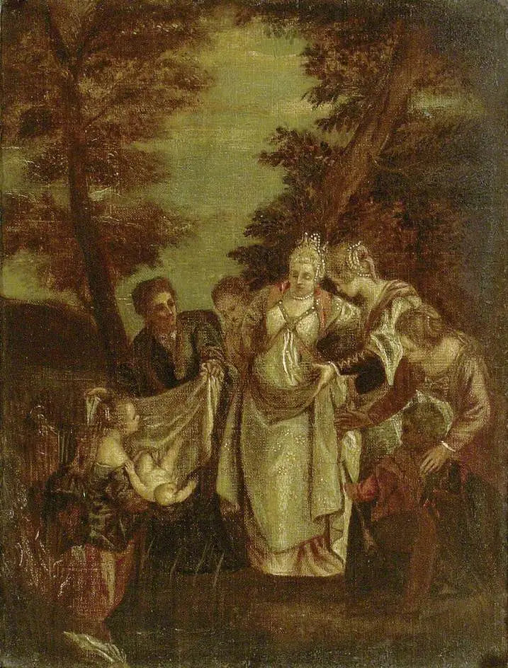 Моисей, приведённый к дочери фараона - Поль Веронезе