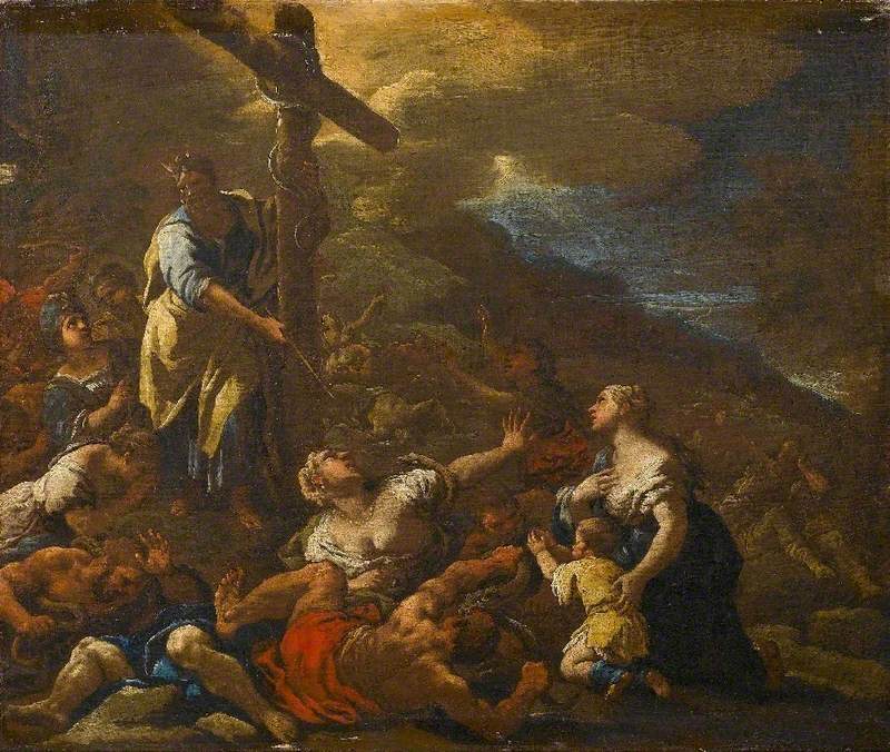 Moïse et le serpent d’airain - Luca Giordano - Alpha Reproduction