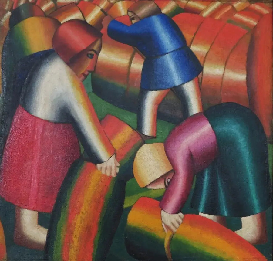 Жатки/Уборка ржи II - Казимир Малевич