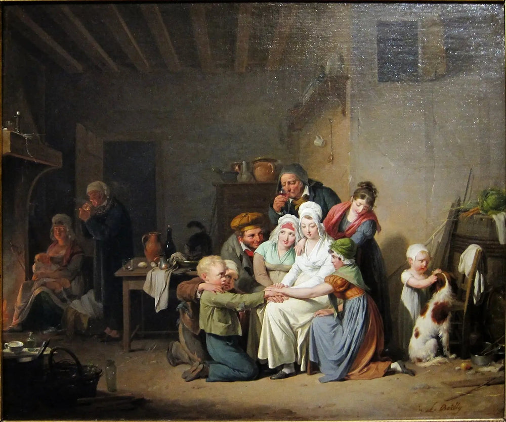 Mon pied de boeuf - Louis-Léopold Boilly image 1 reproduction réalisée par Alpha Reproduction