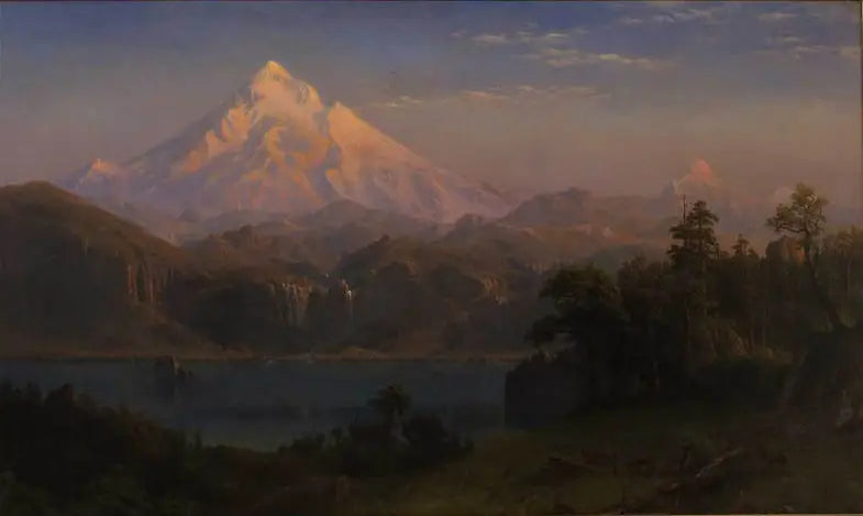 Mont Hood - Albert Bierstadt - Alpha Reproduction