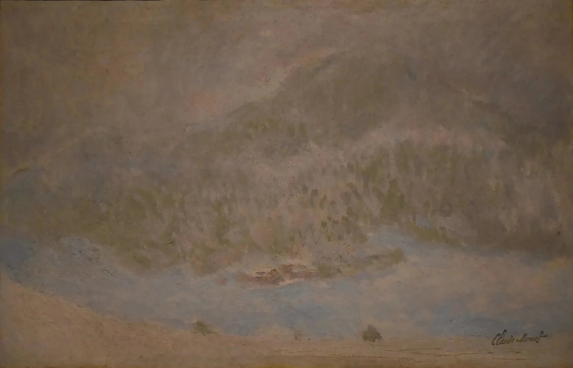 Le Mont Kolsaas, Norvège, tempête de neige de Claude Monet, 1895 – Fondation Planque FJSP-998-115, Wildenstein 1417