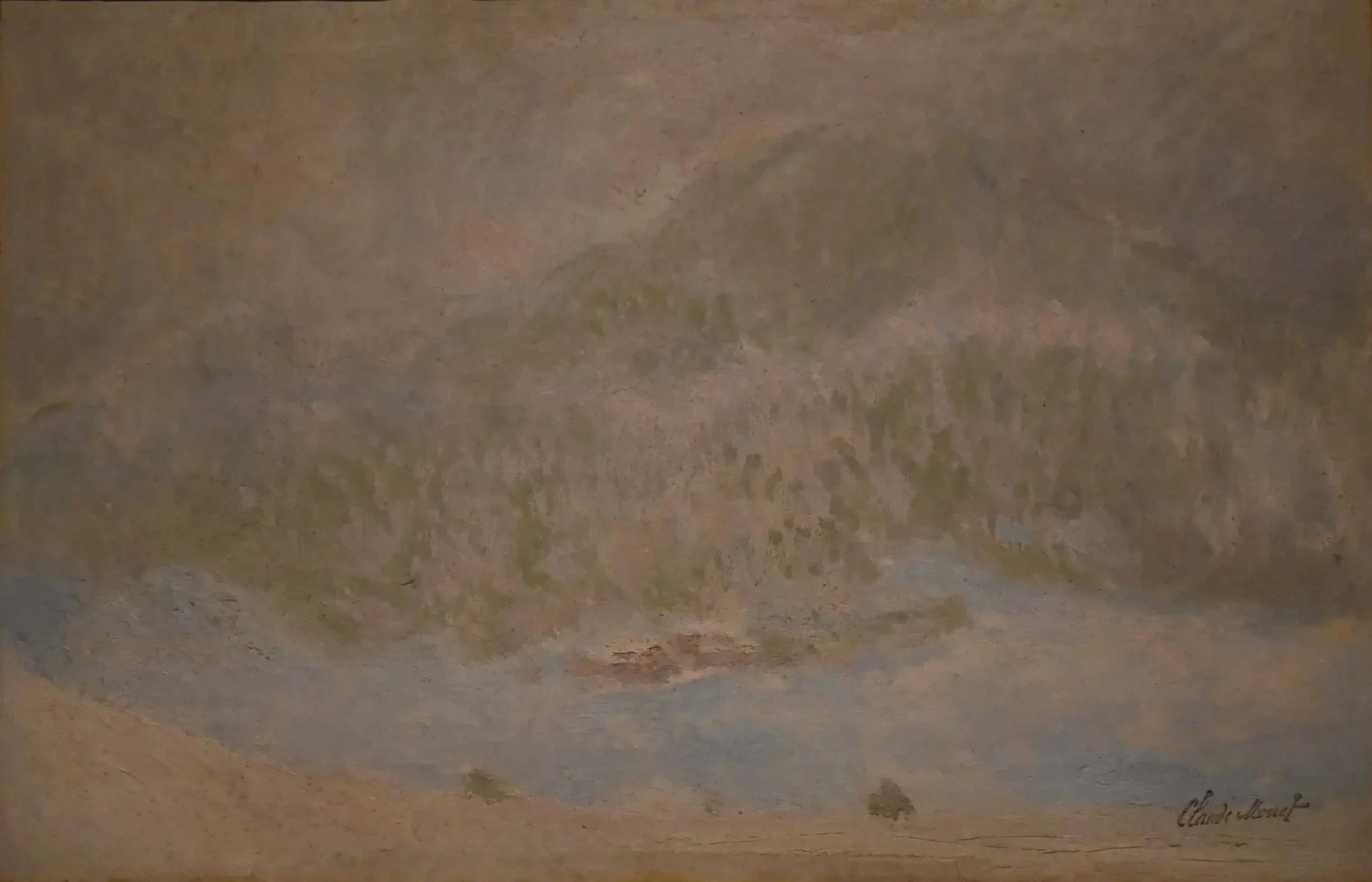 Le Mont Kolsaas, Norvège, tempête de neige de Claude Monet, 1895 – Fondation Planque FJSP-998-115, Wildenstein 1417