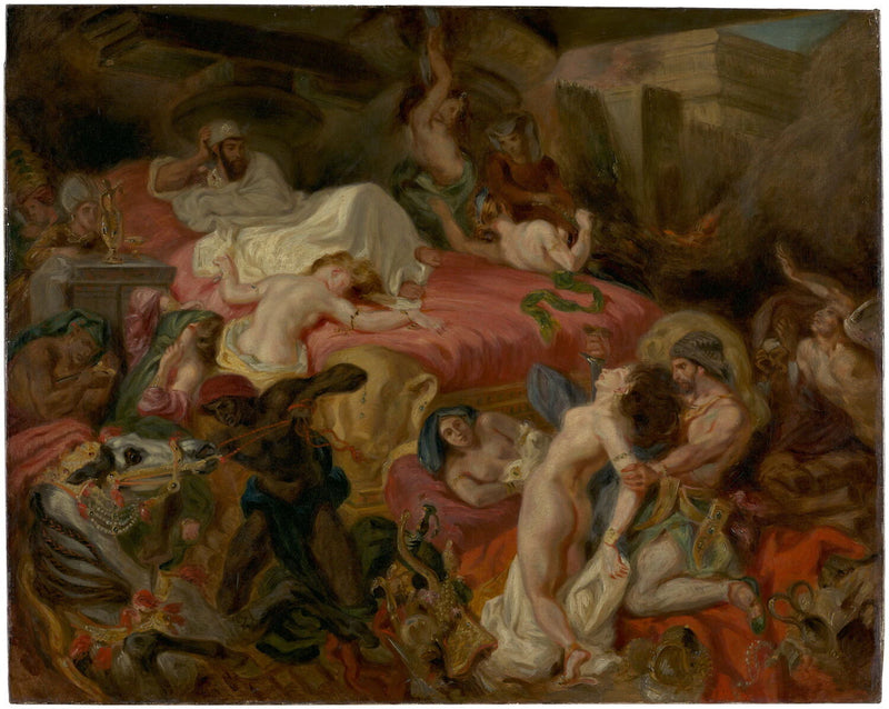 Mort de Sardanapale, copie - Frédéric Villot