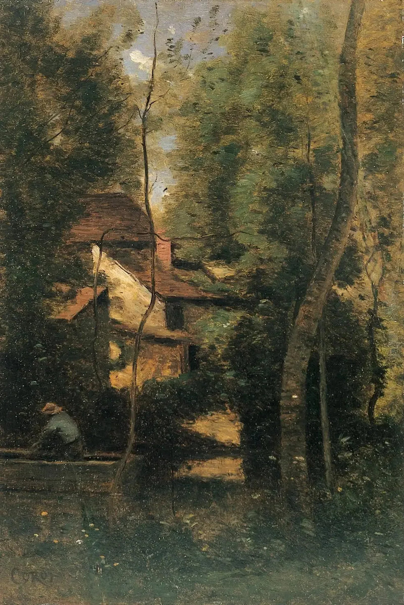 Mothois (Oise) недалеко от Gournay-en-Bray - Жан-Батист Камиль Корот