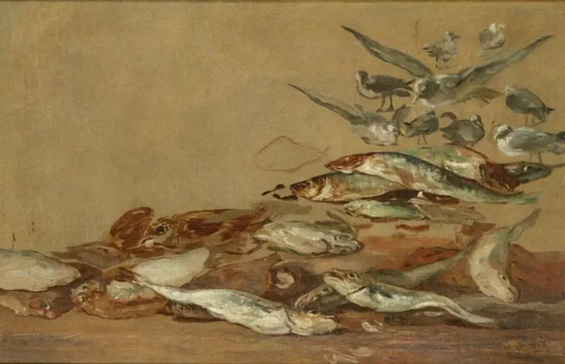 Чайки и рыбы - Эжен Буден