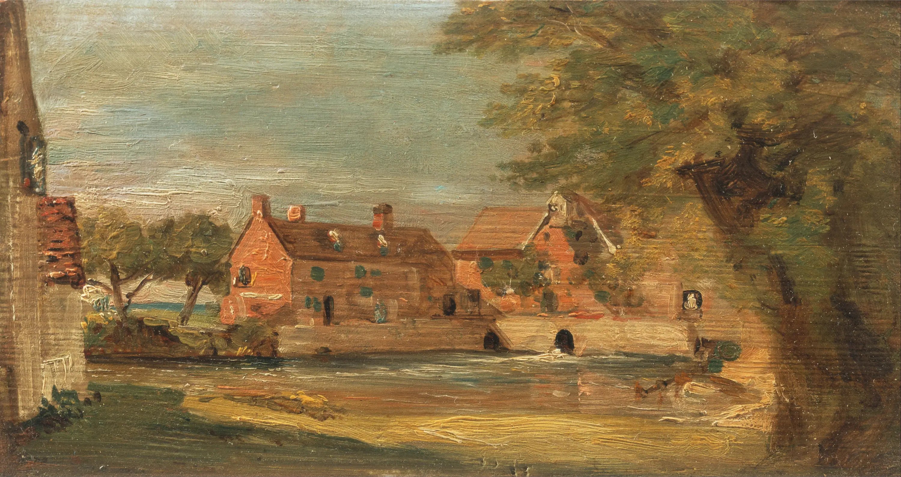Moulin de Flatford - John Constable - Alpha Reproduction