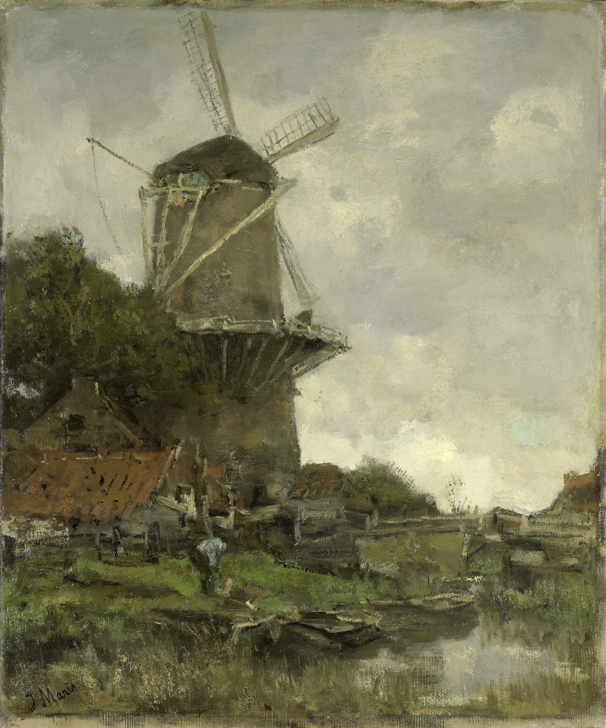 Le moulin - Jacob Maris