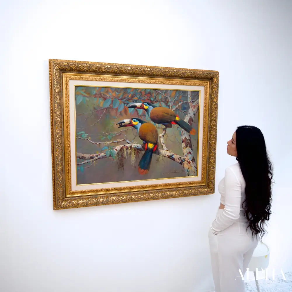 Mountain Toucan – Somchai | 60 x 90 cm Reproductions de tableaux à la peinture à l’huile