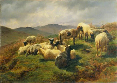 Moutons dans les Highlands - Rosa Bonheur - Alpha Reproduction