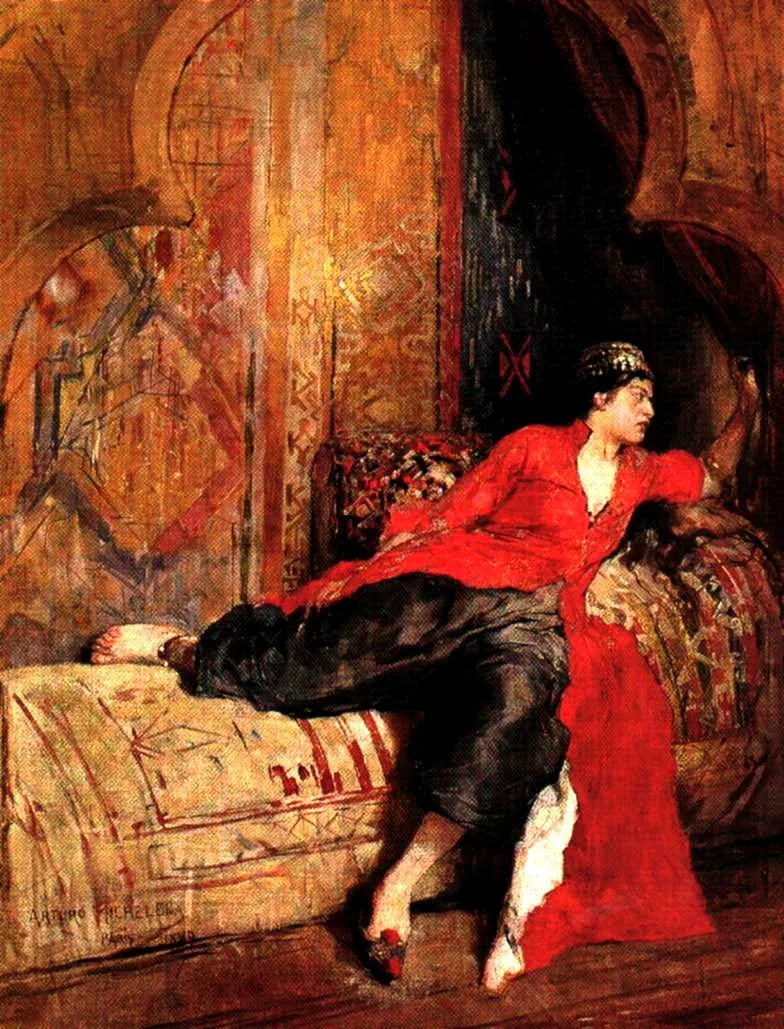 Mujer Oriental. - Arturo Michelena