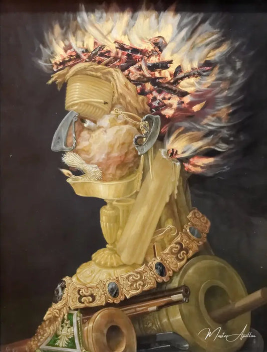 Musée d'histoire de l'art du feu - Arcimboldo - Reproductions de tableaux et peintures haut de gamme