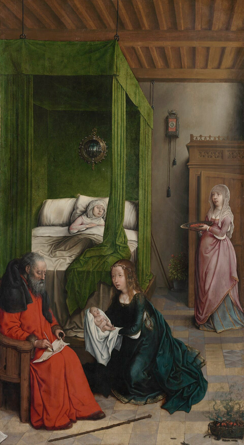 Рождение святого Иоанна Крестителя - Хуан де Фландес