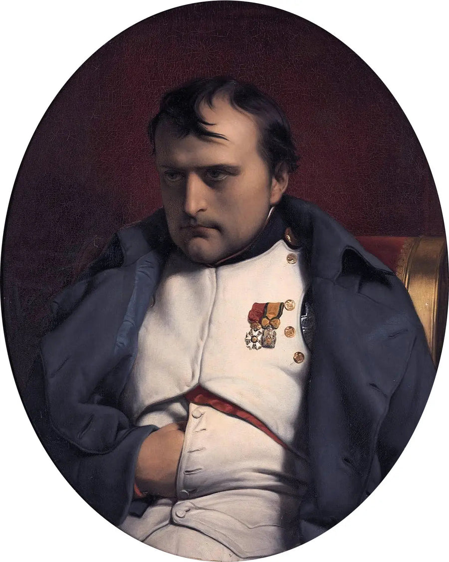 Наполеон в Фонтенбло, 31 марта 1814 года - Поль Деларош