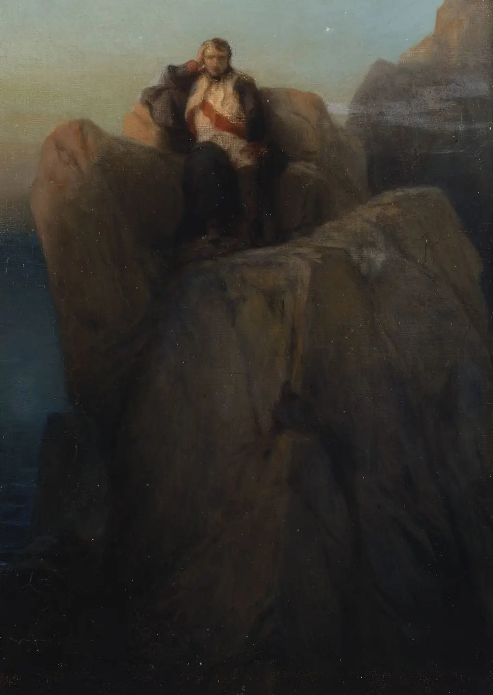 Napoléon à Sainte-Hélène - Paul Delaroche - Alpha Reproduction