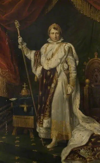 Наполеон I (1769-1821), император французов (1804-1815), в коронационном одеянии — Франсуа Жерар