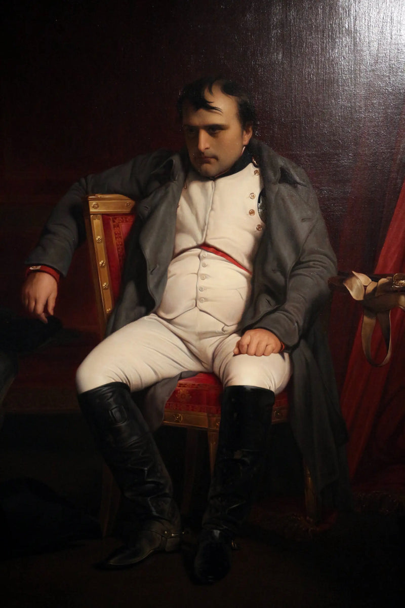 Наполеон I в Фонтенбло 31 марта 1814 года - Поль Деларош