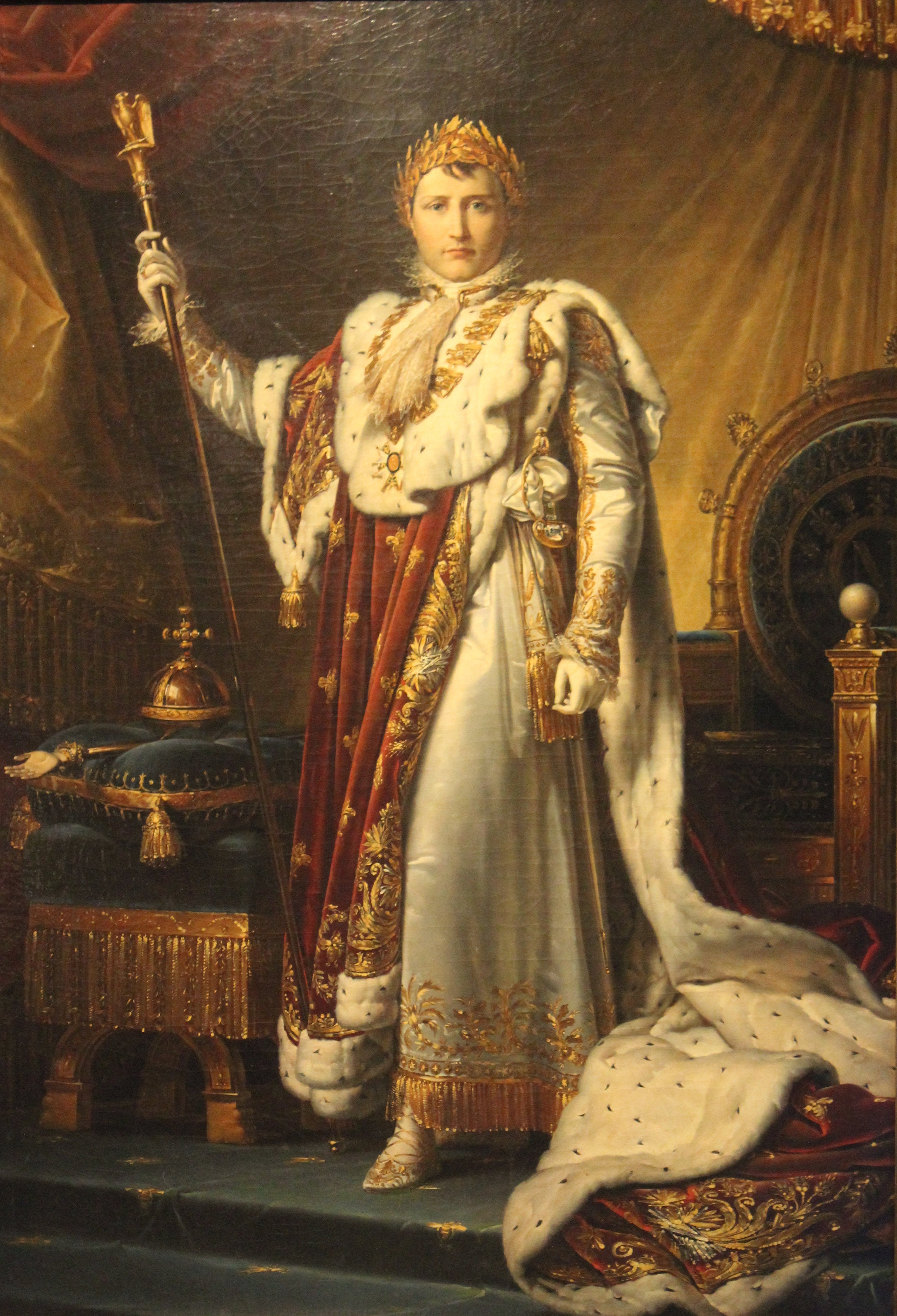 Napoléon Ier en tenue de sacre - François Gérard - Alpha Reproduction