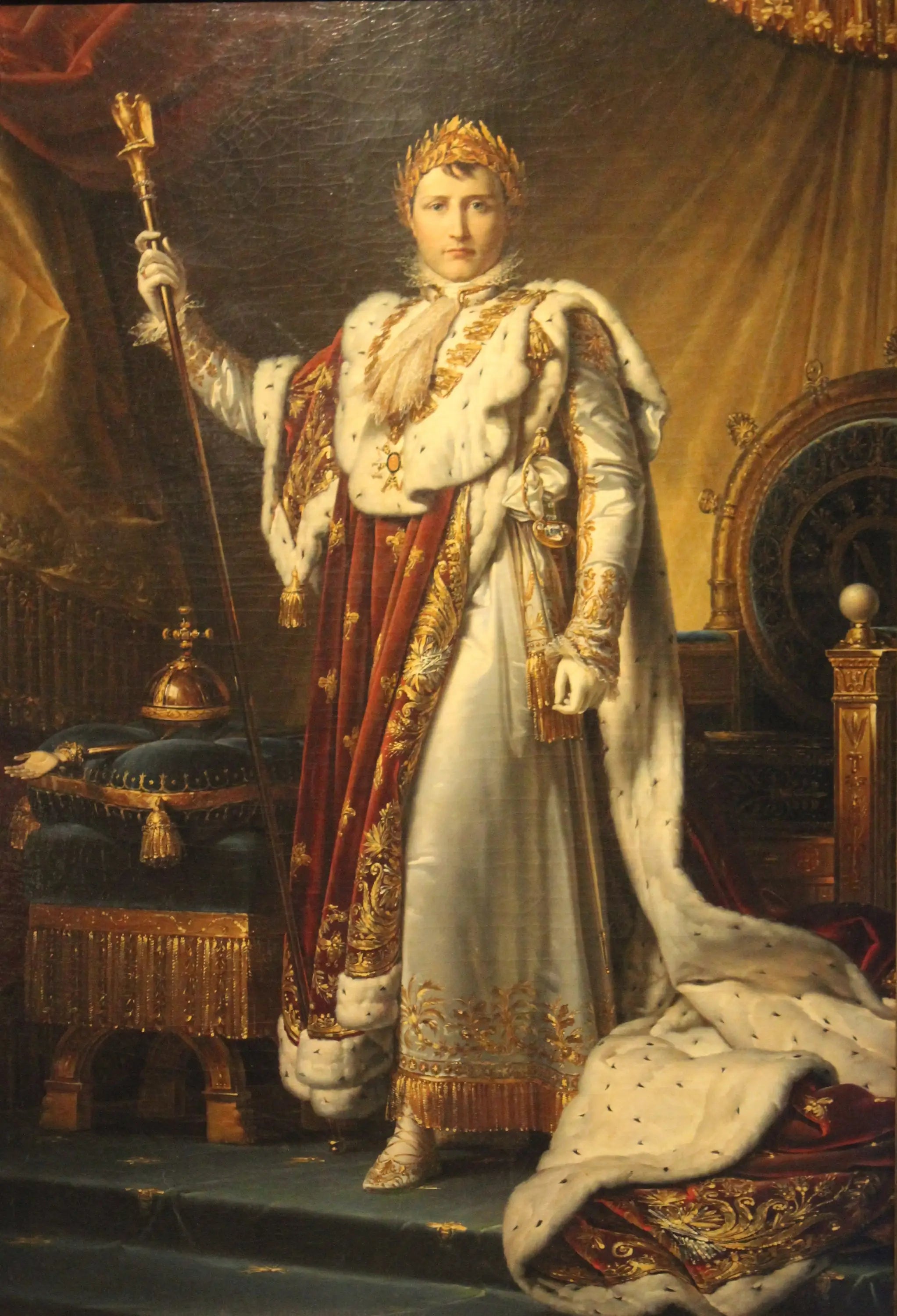Napoléon Ier en tenue de sacre - François Gérard - Alpha Reproduction