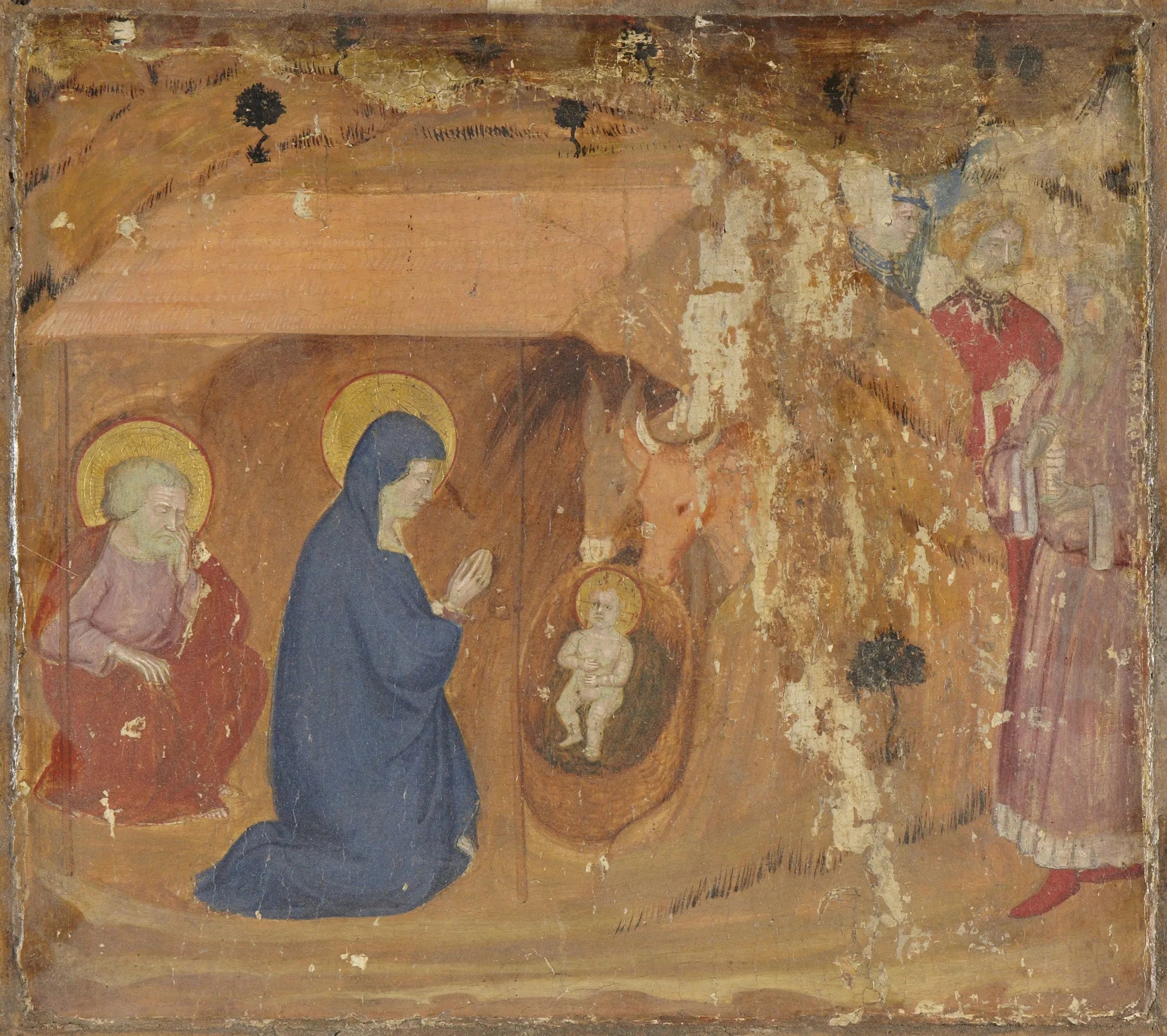 Nativité - Altichiero da Zevio image 1 copie peinte à la main à l’huile