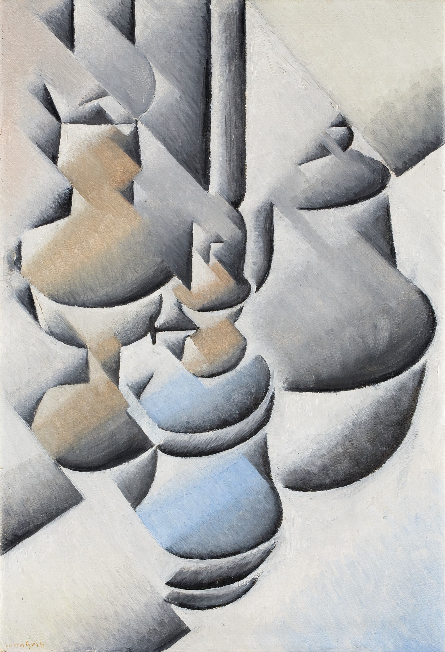 Nature morte à la lampe - Juan Gris - Alpha Reproduction