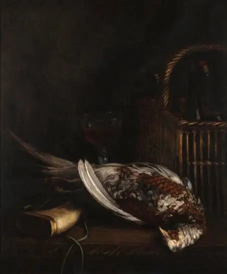 Натюрморт с фазаном - Клод Моне