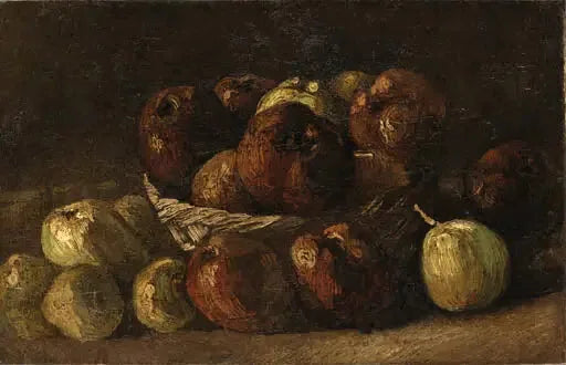 Натюрморт с корзиной яблок - Vincent van Gogh