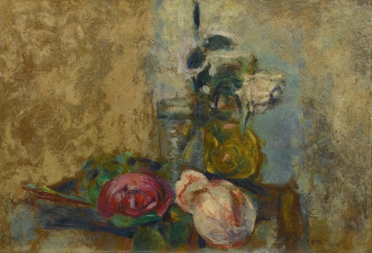 Nature Morte Aux Roses - Édouard Vuillard - Alpha Reproduction