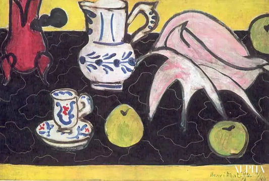 Nature morte avec coquillage - Matisse - Reproductions de tableaux et peintures haut de gamme