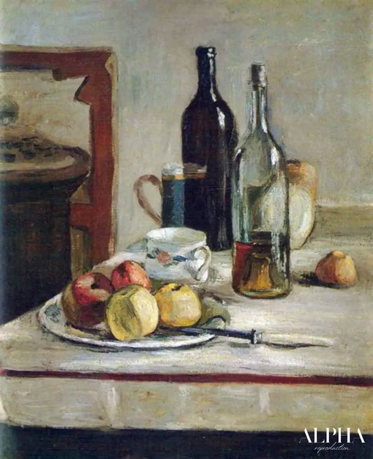 Nature morte avec deux bouteilles 1896 - Matisse - Reproductions de tableaux et peintures haut de gamme