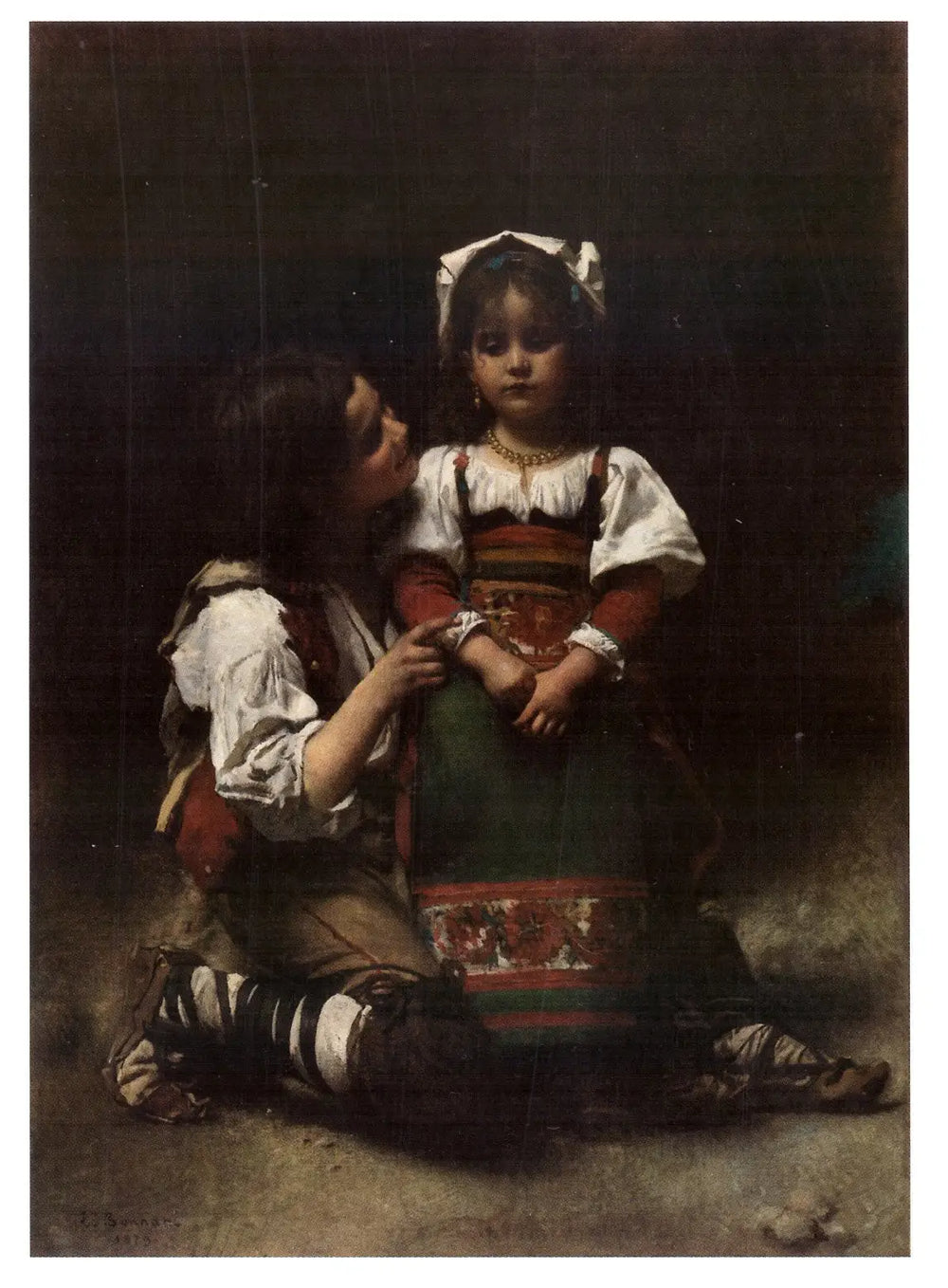 Ne pleure pas - Léon Bonnat - Alpha Reproduction