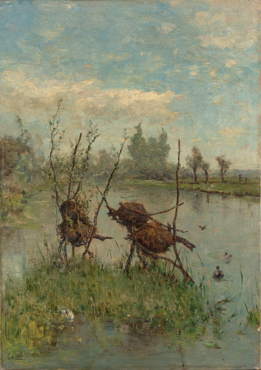 Nids de canard - Paul Joseph Constantin Gabriël