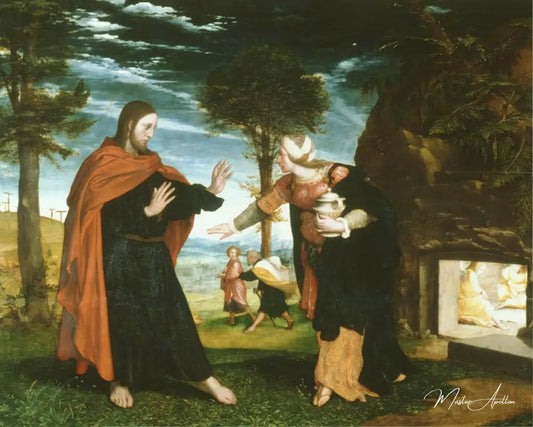 Noli me Tangere - Hans Holbein le Jeune - Reproductions de tableaux et peintures haut de gamme