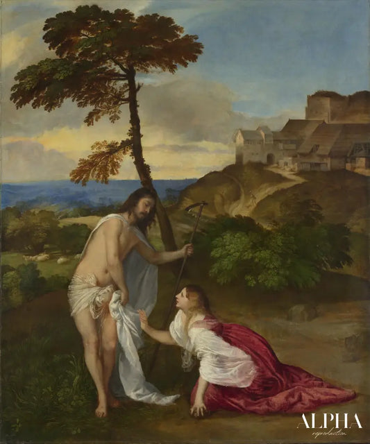 Noli me tangere - Titien - Reproductions de tableaux et peintures haut de gamme