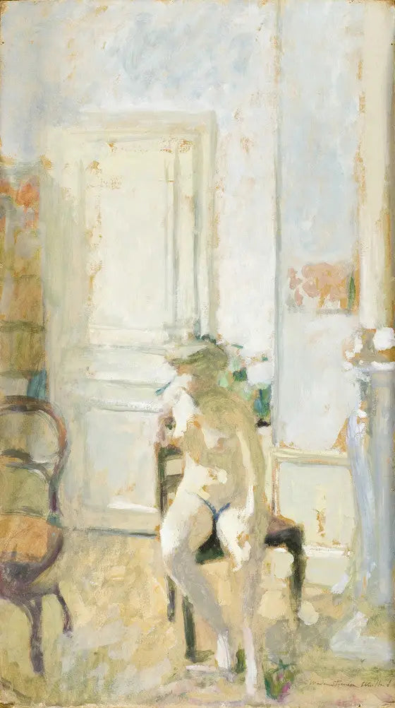 Nu à la chaise - Édouard Vuillard - Alpha Reproduction