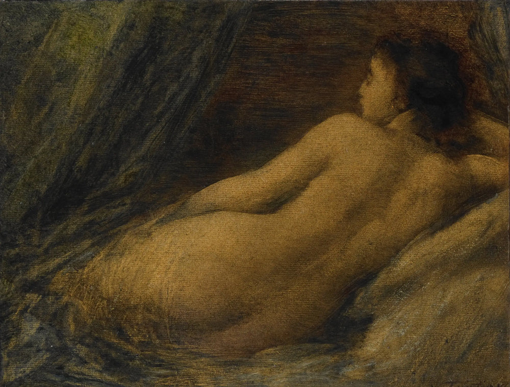 Nu allongé - Henri Fantin-Latour - Alpha Reproduction